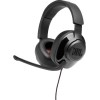 JBL Quantum 200 Over-Ear Wired Gaming Headset Black
