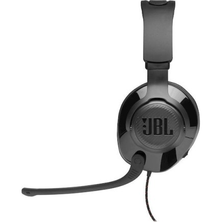 JBL Quantum 200 Over-Ear Wired Gaming Headset Black