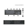 Logitech MX Mechanical Bluetooth Πληκτρολόγιο Graphite (US) 920-010757