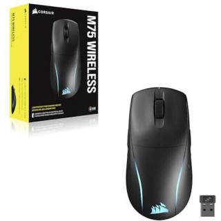 Corsair M75 Ασύρματο RGB Gaming Ποντίκι 26000 DPI Μαύρο