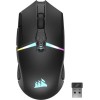 Corsair Nightsabre Ασύρματο RGB Gaming Ποντίκι 26000 DPI Μαύρο