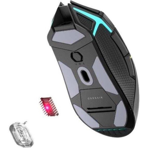 Corsair Nightsabre Ασύρματο RGB Gaming Ποντίκι 26000 DPI Μαύρο