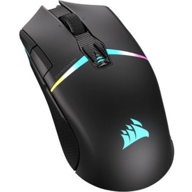 Corsair Nightsabre Ασύρματο RGB Gaming Ποντίκι 26000 DPI Μαύρο