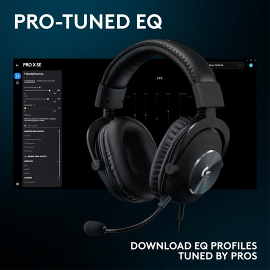 Logitech G Pro X SE Gaming Headset Black (981-001470)