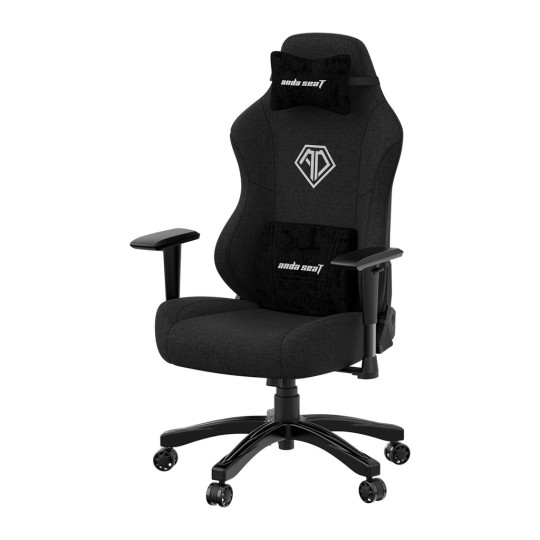 Anda Seat Gaming Chair Phantom 3 - Black Fabric [AD18Y-06-B-F]