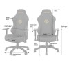 Anda Seat Gaming Chair Phantom 3 - Black Fabric [AD18Y-06-B-F]