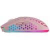 Mars Gaming MMW3P Ασύρματο RGB Gaming Ποντίκι Ροζ