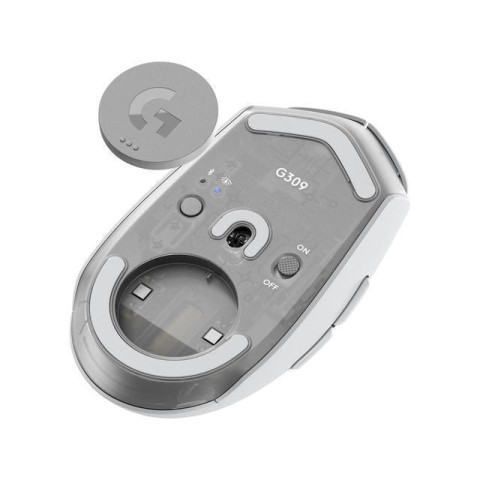 Logitech G309 Lightspeed Ασύρματο Gaming Ποντίκι Λευκό (910-007207)