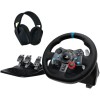 Logitech G29 Driving Force Racing Wheel Τιμονιέρα με Πετάλια + Logitech G435 Logitech G29 Driving Force Racing Wheel Τιμονιέρα με Πετάλια + Logitech G435