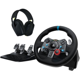 Logitech G29 Driving Force Racing Wheel Τιμονιέρα με Πετάλια + Logitech G435