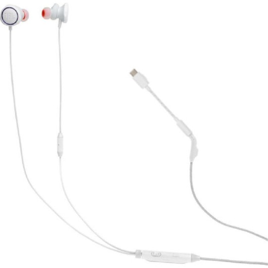 JBL Quantum 50C In-Ear Gaming Headset USB-C White JBL Quantum 50C In-Ear Gaming Headset USB-C White