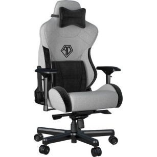 Anda Seat Gaming Chair T-Pro II Grey / Black Fabric [AD12XLLA-01-GB-F]