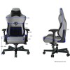 Anda Seat Gaming Chair T-Pro II Grey / Black Fabric [AD12XLLA-01-GB-F]