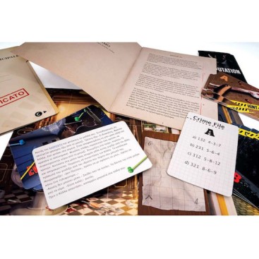 AS Επιτραπέζιο Παιχνίδι Crime Scene Palermo 1985 για 1+ Παίκτες 18+ Ετών