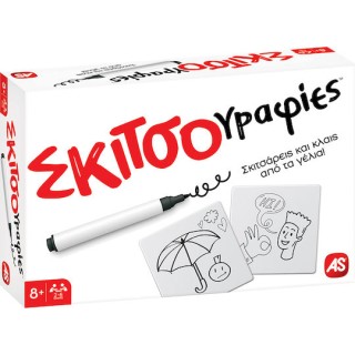 AS Επιτραπέζιο Παιχνίδι Σκιτσογραφίες Junior για 2-6 Παίκτες 8+ Ετών
