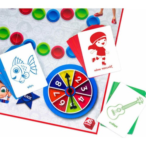 AS Επιτραπέζιο Παιχνίδι Παιδική Παράσταση για 2-6 Παίκτες 3+ Ετών