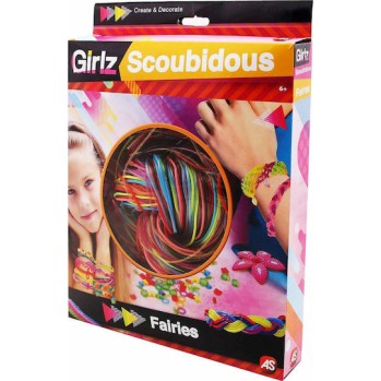 AS Κοσμήματα Girlz Scoubidous για Παιδιά 6+ Ετών (Διάφορα Σχέδια)