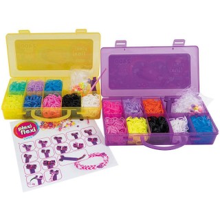 As Company Plexi Flexi Love Θήκη Με 2400 Λαστιχάκια Και 30 Αξεσουάρ - 1080-25573