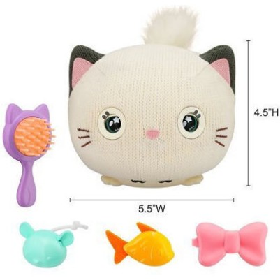 AS Teksta Purro Διαδραστική Γατούλα Ηλεκτρονικό Παιδικό Παιχνίδι για 5+ Ετών