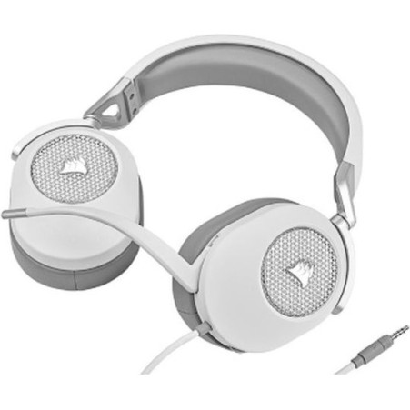 Corsair HS65 Surround Over Ear Gaming Headset with Connection 3.5mm White