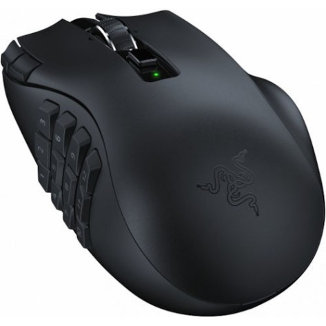 Razer Naga V2 HyperSpeed Ασύρματο Gaming Ποντίκι 30000 DPI Μαύρο