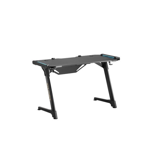 Brateck Γραφείο Gaming GMD04-1S Glory Ξύλινο Μαύρο 120x60x75εκ.