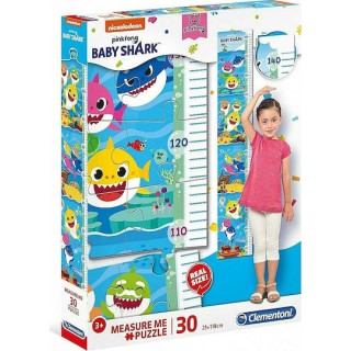 Clementoni Παιδικό Παζλ Μέτρησε Με Baby Shark 30 Τμχ 1200-20340