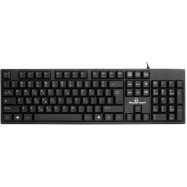Powertech PT-1074 Πληκτρολόγιο Ελληνικό Μαύρο