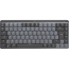 Logitech MX Mechanical Mini Silent Ασύρματο Bluetooth Πληκτρολόγιο Αγγλικό US Γκρι [920-010780]