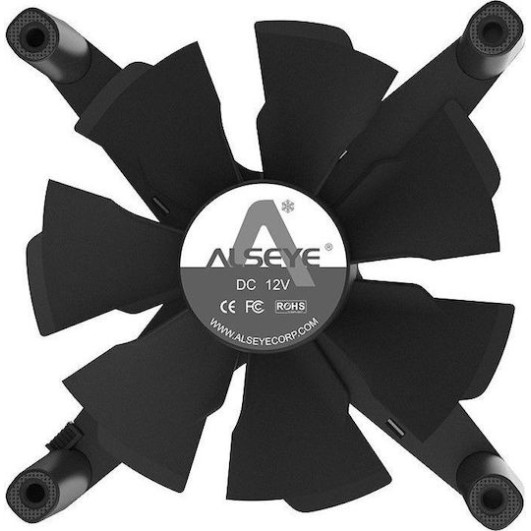 Inter-Tech Alseye X12 Kit Case Fan 120mm με RGB Φωτισμό και Σύνδεση 3-Pin / 4-Pin PWM 3τμχ Γκρι