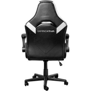 Trust Gxt 703 Καρέκλα Gaming Δερματίνης Λευκή