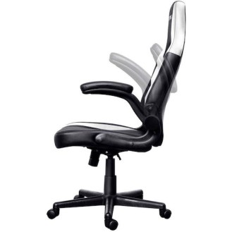 Trust Gxt 703 Καρέκλα Gaming Δερματίνης Λευκή