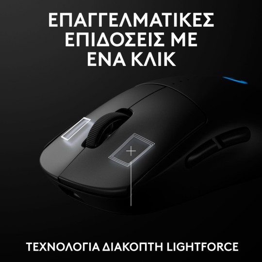 Logitech G Pro 2 Lightspeed Wireless RGB Gaming Mouse 44000 DPI Black 910-007295