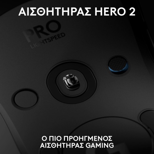 Logitech G Pro 2 Lightspeed Wireless RGB Gaming Mouse 44000 DPI Black 910-007295