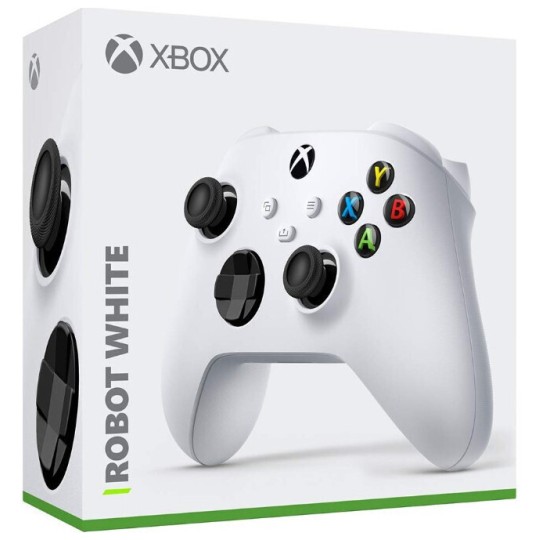 Microsoft Xbox Series Controller QAS-00009 Ασύρματο Robot White