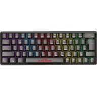 Zeroground Ενσύρματο Μηχανικό Πληκτρολόγιο RGB KB-3600G TORII v2.0