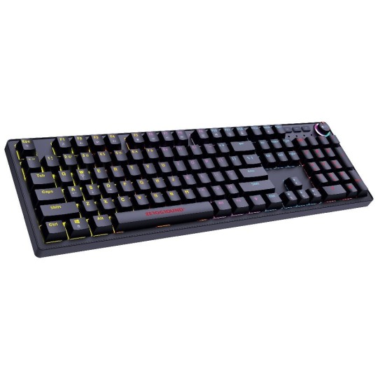 Zeroground KB-3900G SAKIMO v2.0 Ενσύρματο Μηχανικό Πληκτρολόγιο Gaming RGB