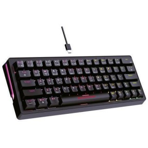 ZEROGROUND KB-3700G SATOMI v2.0 Gaming Ασύρματο/Ενσύρματο Μηχανικό Πληκτρολόγιο
