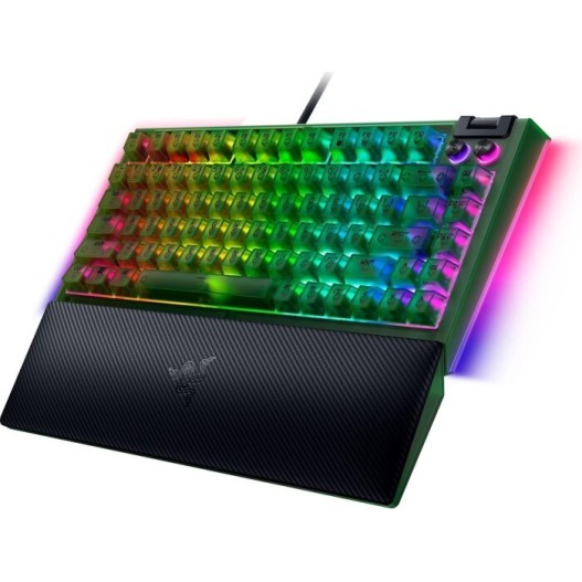 Razer Razer BlackWidow V4 Gaming 75% Razer Orange RGB (Αγγλικό US) Phantom Green Edition