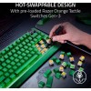 Razer Razer BlackWidow V4 Gaming 75% Razer Orange RGB (Αγγλικό US) Phantom Green Edition