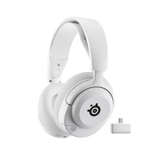 SteelSeries Arctis Nova 5 Over Ear Gaming Headset με σύνδεση Bluetooth White