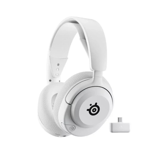 SteelSeries Arctis Nova 5 Over Ear Gaming Headset με σύνδεση Bluetooth White