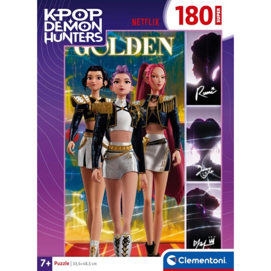 Clementoni Παζλ Super Color K- Pop Demon Hunters 180τεμ (1210-21761)