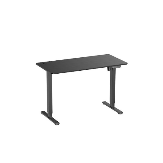 BRATECK S12-22RE-B Ηλεκτρικό Γραφείο 120x60x72~114cm Μαύρο