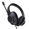 Trust Over Ear Multimedia Headsets with Microphone and USB-C / 3.5mm Jack Connectivity 25460