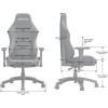Anda Seat Gaming Chair Luna Black [AD18-44-B-PV]