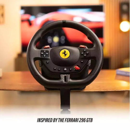 Thrustmaster T98 Ferrari 296 GTB Steering Wheel with Pedals