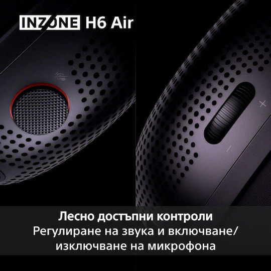 Sony Inzone H6 Air Over Ear Gaming Headset 3.5mm Black