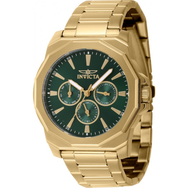 INVICTA Speedway 46856 Stainless Steel Gold 42mm
