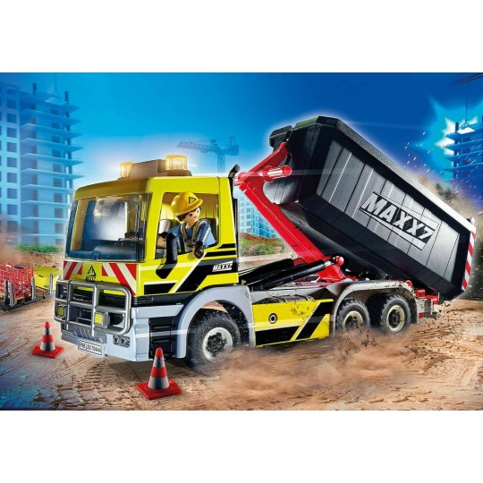 Playmobil City Action - Φορτηγό Με Ανατρεπόμενη Καρότσα 70444